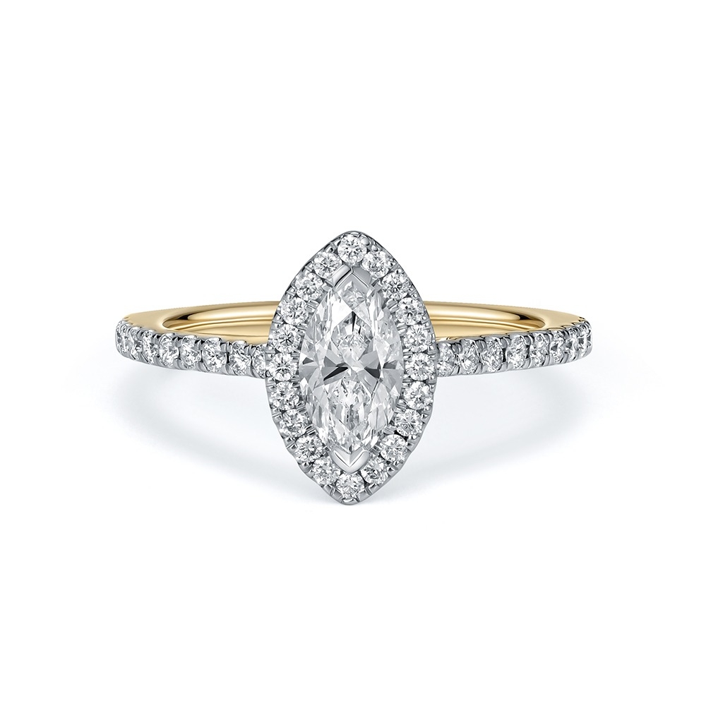Makenzi Diamond Engagement Ring, Pave, 1.50 Carat, 14K White Gold – Best  Brilliance