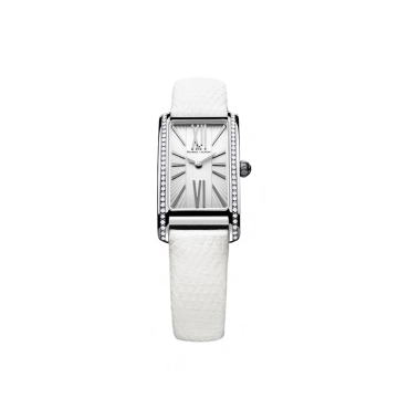 Ladies Maurice Lacroix Fiaba  Silver Dial  White Leather Strap