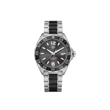 TAG Heuer Formula 1 Automatic 43mm, Black Dial  Stainless Steel and Ceramic Bracelet