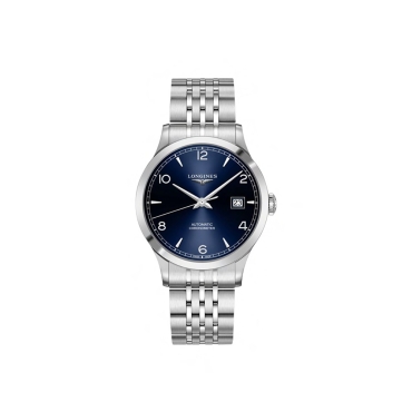 Longines Record Automatic  40mm Blue Dial Stainless Steel Bracelet