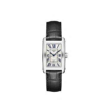 Longines DolceVita Automatic Silver Dial Leather Strap