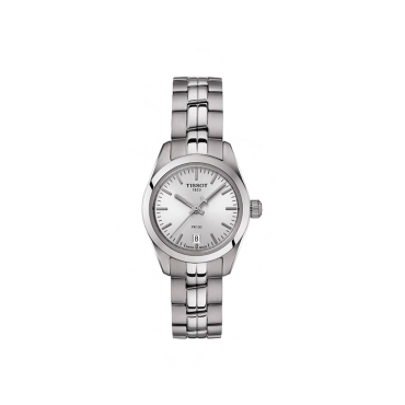 Tissot PR 100 Lady Small 25mm Silver Dial Stainless Steel Bracelet