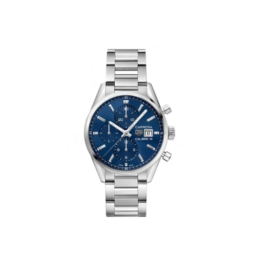 TAG Heuer Carrera Automatic 41mm, Blue Dial Stainless Steel Bracelet
