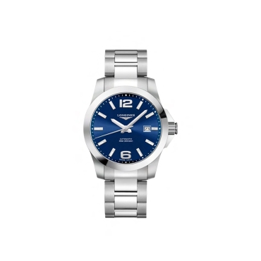 Longines Conquest Automatic  41mm Blue Dial Stainless Steel Bracelet