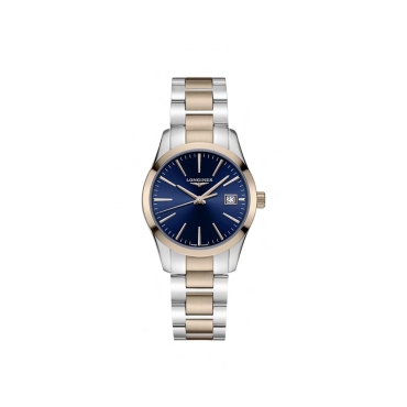 Longines Conquest 34mm Blue Dial  Stainless Steel Bracelet