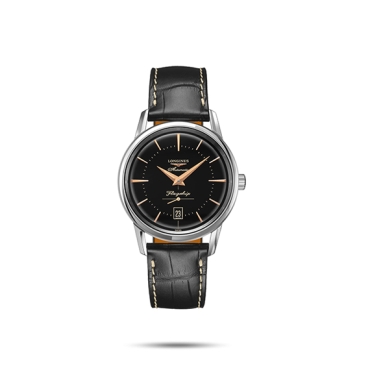 Longines Flagship Heritage Automatic 38.5mm Black Dial