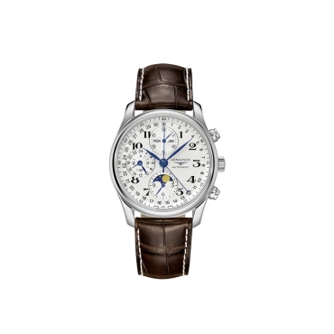 Longines Master  40mm Automatic Moon Phase  Leather strap