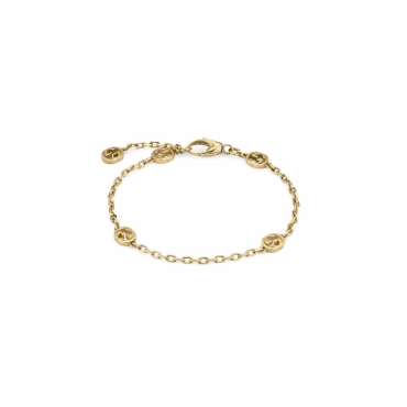 Gucci 18ct Yellow Gold Interlocking G Bracelet