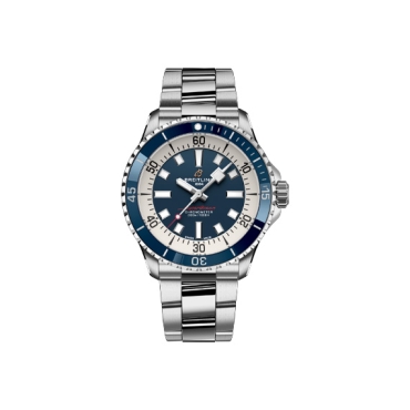 Breitling Supercoean Autimatic 42 Blue Dial Stainless Steel Case