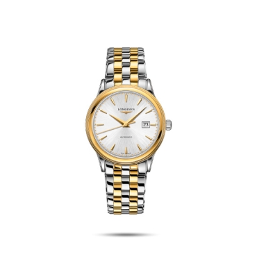 Flapship Automatic 40mm Silver Date Dial Stainless Steel and Yellow PVD Bracelet