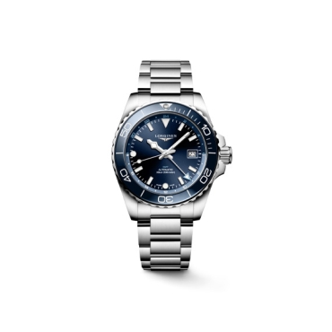 Longines Hydroconquest GMT Automatic 41mm Blue Dial Stainless Steel Bracelet