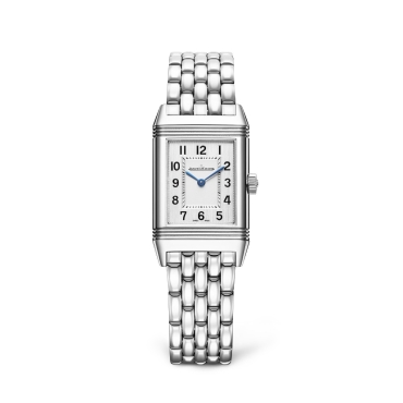 Jaeger-LeCoultre Reverso Classic Small  Silver Dial  Stainless Steel Bracelet