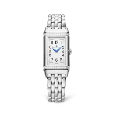 Jaeger-LeCoultre Reverso  One Duetto, Silver Dial Stainless Steel Bracelet