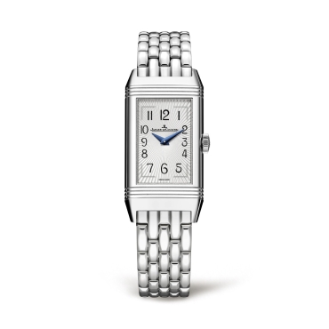 Jaeger-LeCoultre Reverso  One Duetto Moon, Silver Dial Stainless Steel Bracelet