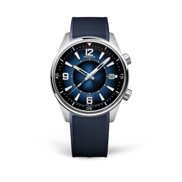 Jaeger-LeCoultre Polaris Date 42mm Blue Dial Stainless Steel Blue Rubber Strap