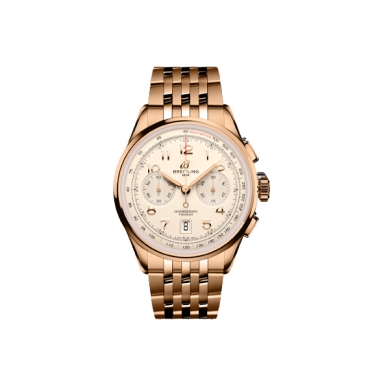 Breitling Premier B01 Chronograph 42 Champagne Dial Rose Gold