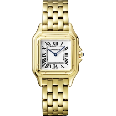 Panthère de Cartier Watch, Medium Model, Quartz Movement, Yellow Gold